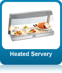 Heated servery