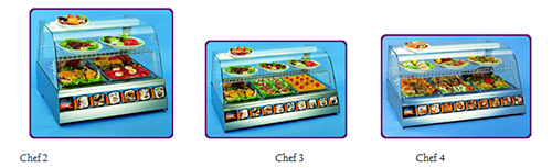 TECFRIGO AZZURRA RANGE COUNTER DISPLAY CHILLER