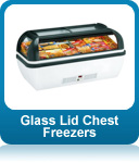 Glass lid chest freezers